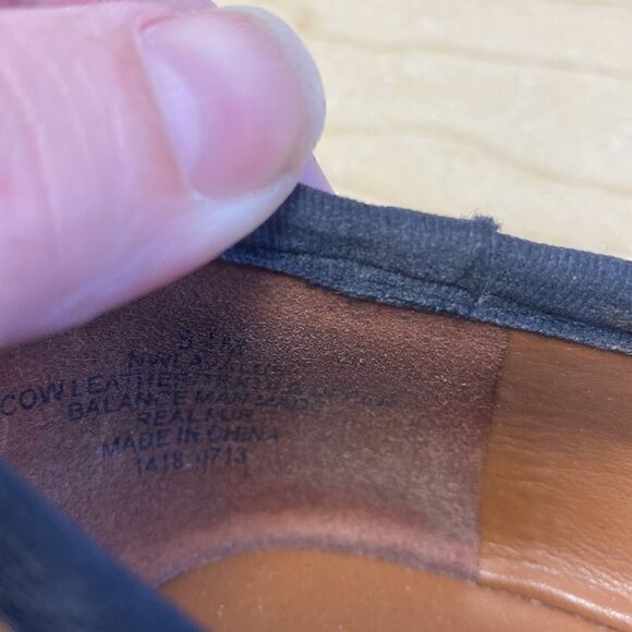 d_15 NINE West real fur loafers - Picture 5 of 6